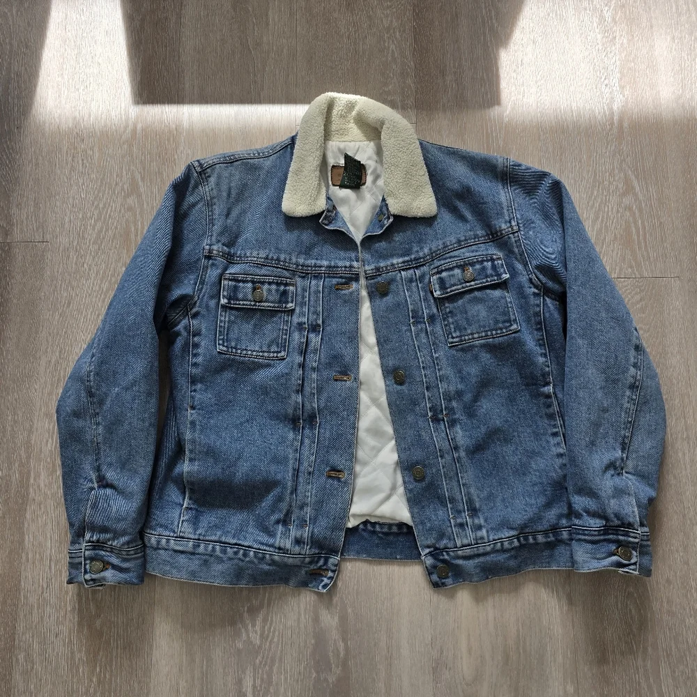 Ralph Lauren Sherpa Denim Jacket - Picture 2 of 8